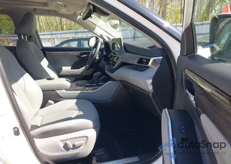 2021 Toyota Highlander Hybrid Limited from USA, damaged, VIN 5TDEBRCH1MS058935